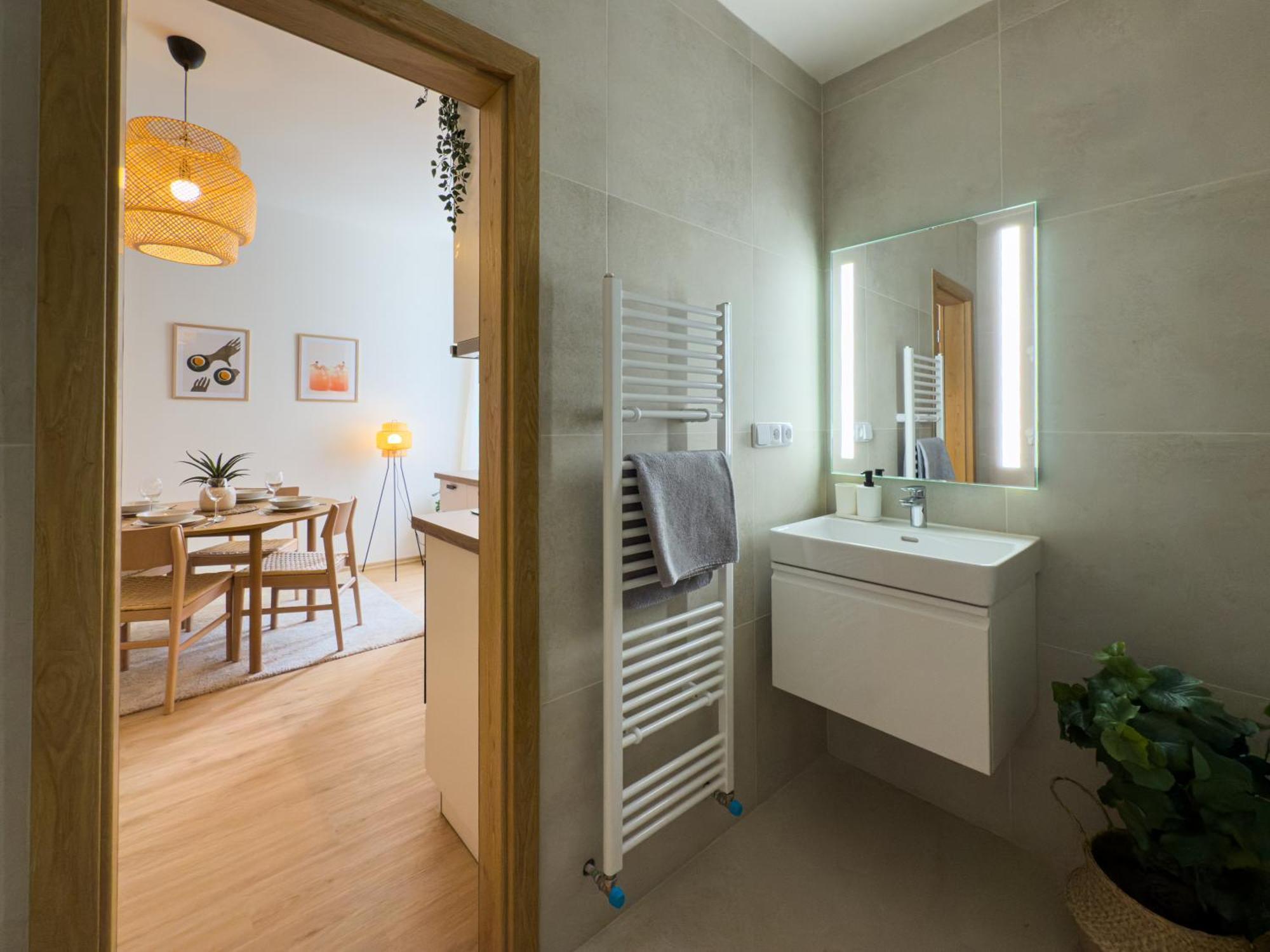 100m2 Wenceslas Comfort, 3bdr With Netflix Appartamento