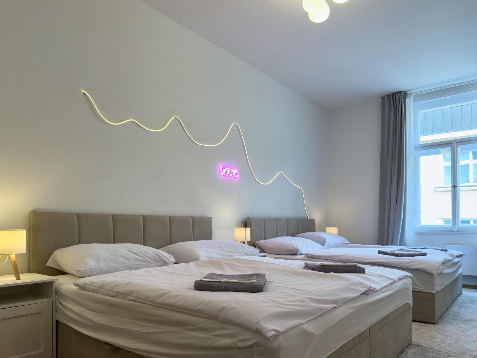 100m2 Wenceslas Comfort, 3bdr With Netflix Praga